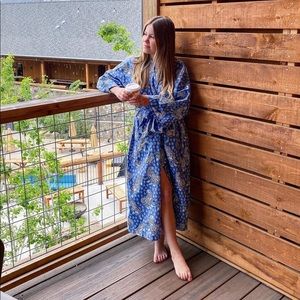 Printfresh Tiger Queen Robe S/M